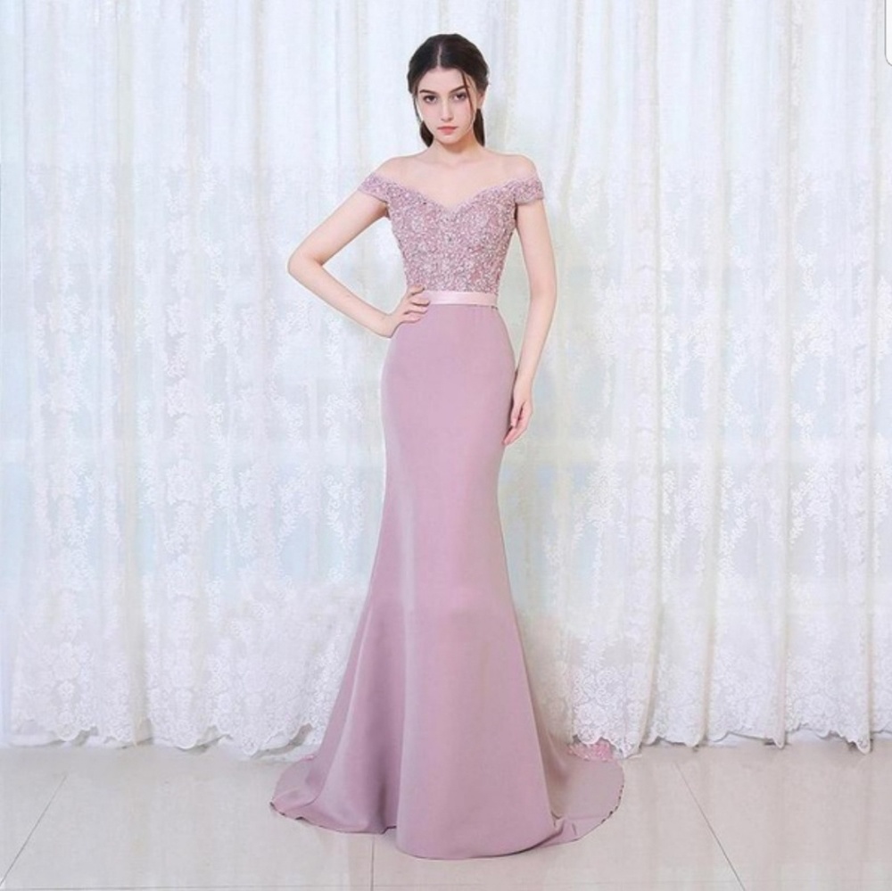 Mermaid prom  dress